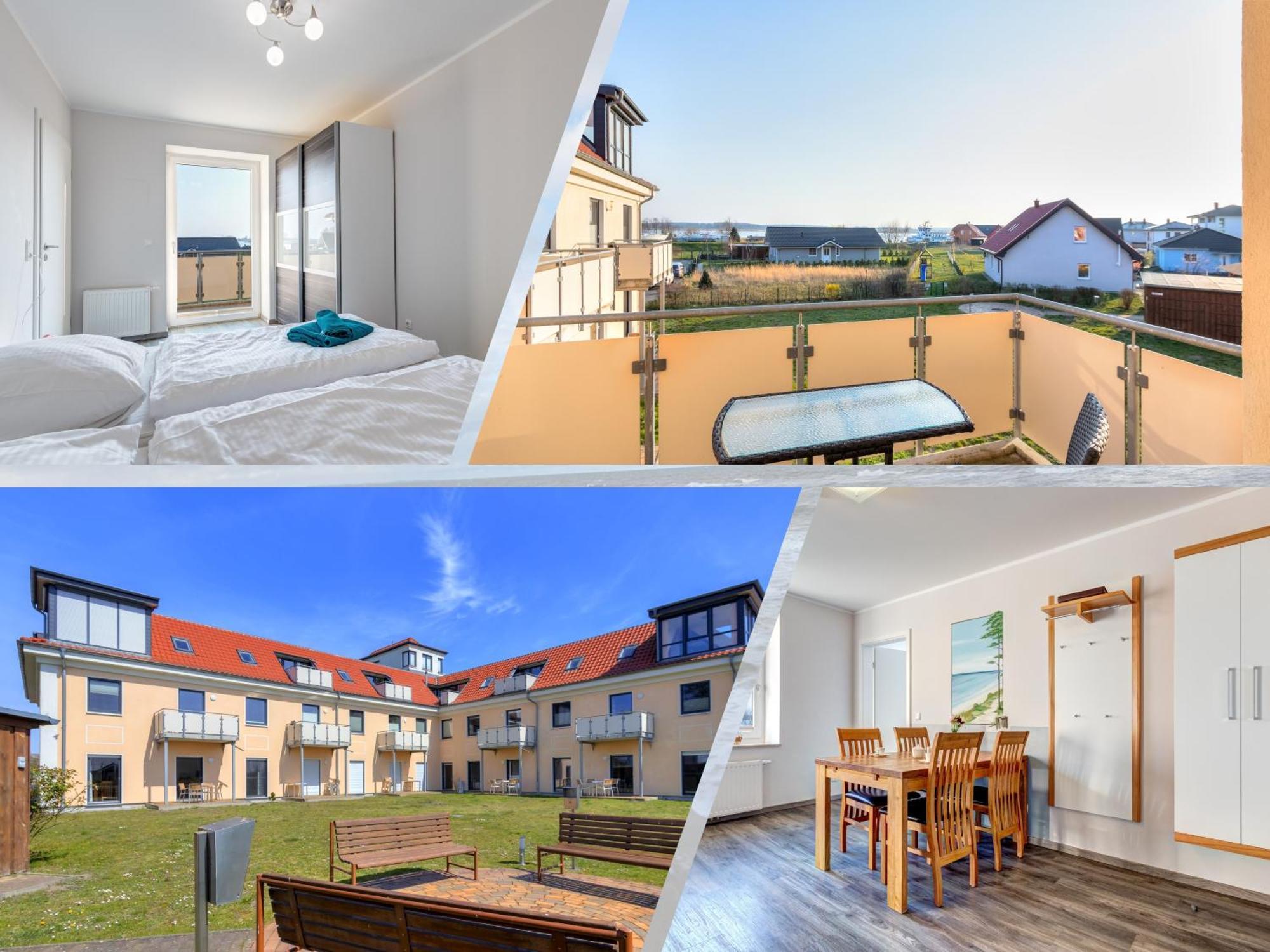 Peenemuende, Seglerhafen St Schoner 7, 13, 14 Luaran gambar